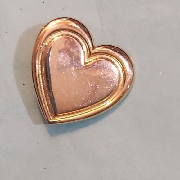 the Variety Club Jewelry - Vintage 90s Variety Club Gold Tone Heart Lapel Pin